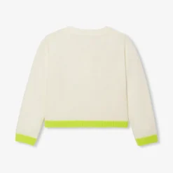 Cardigan bébé fille - blanc doux/multicolore