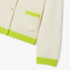 Cardigan bébé fille - blanc doux/multicolore