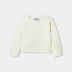 Cardigan bébé fille - blanc doux jacadi