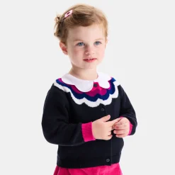 Cardigan bébé fille - marine/multicolore