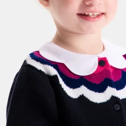 Cardigan bébé fille - marine/multicolore