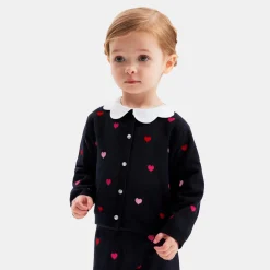 Cardigan bébé fille - marine/multicolore
