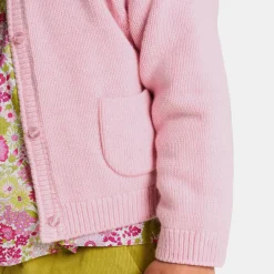Cardigan bébé fille - rose chine