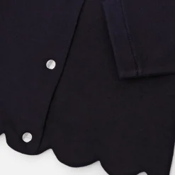 Cardigan bébé fille en molleton - marine jacadi