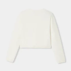 Cardigan enfant fille - blanc doux jacadi