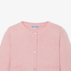 Cardigan enfant fille - rose chine