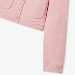 Cardigan enfant fille - rose chine