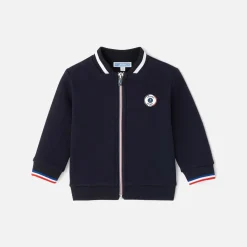 Cardigan zippé bébé garçon - marine jacadi