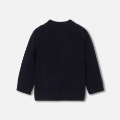 Cardigan zippé bébé garçon - marine jacadi