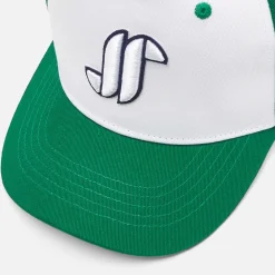 Casquette enfant garçon - blanc/vert