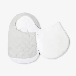 Chancelière en coton 0-9M - gris givre