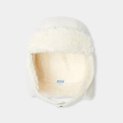 Chapka bébé - blanc doux jacadi