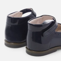 Charles IX bébé fille en cuir verni - marine jacadi