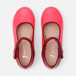 Charles IX enfant fille en cuir verni - rose