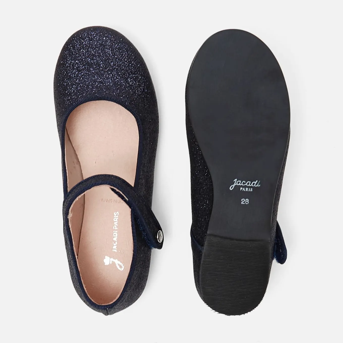 Charles IX enfant fille pailletées - marine jacadi