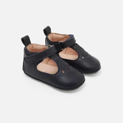 Chaussons souples salomés bébé - marine jacadi