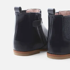 Chelsea boots bébé fille - marine jacadi