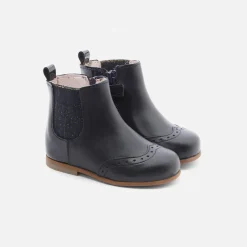Chelsea boots bébé fille - marine jacadi