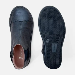Chelsea boots enfant fille - bleu