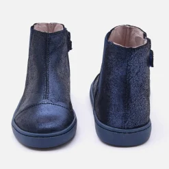 Chelsea boots enfant fille - bleu
