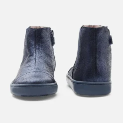 Chelsea boots enfant fille - bleu