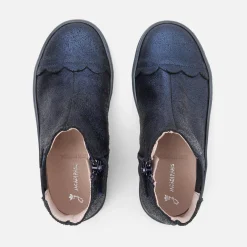 Chelsea boots enfant fille - bleu