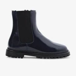 Chelsea boots fourrées enfant fille - marine jacadi