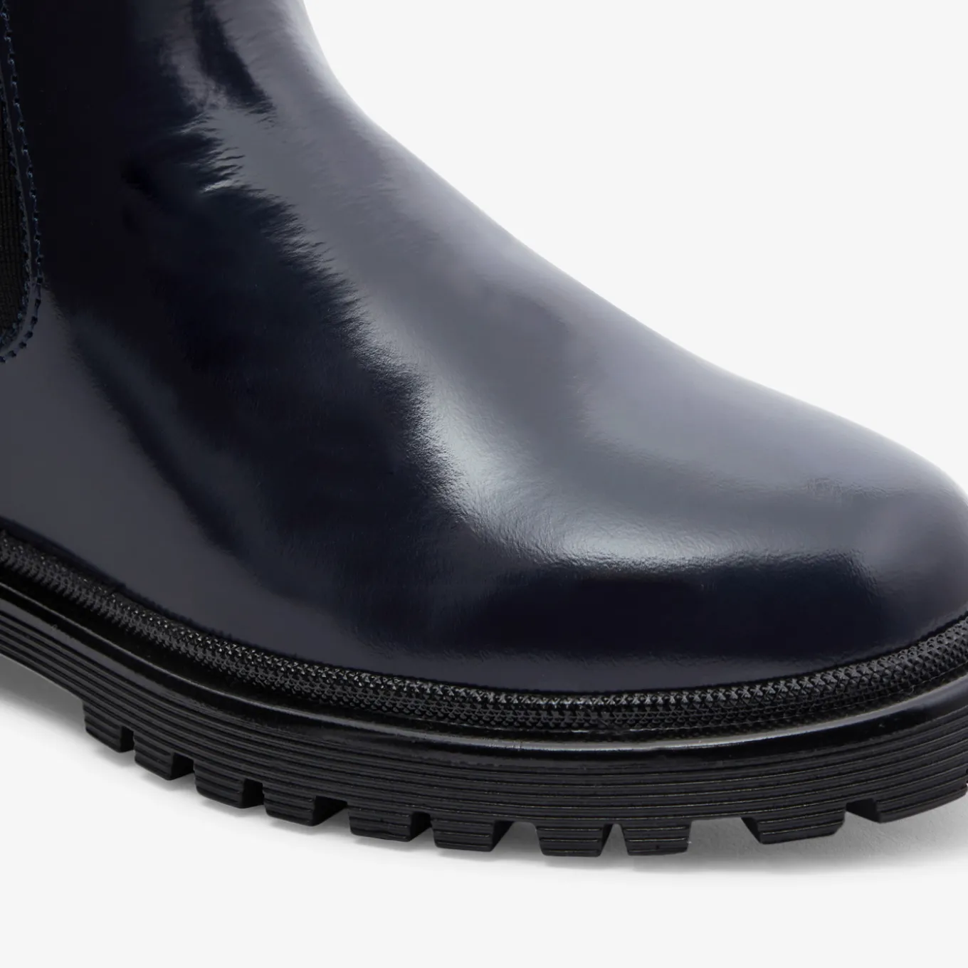 Chelsea boots fourrées enfant fille - marine jacadi