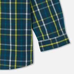Chemise à carreaux bébé garçon - marine/multicolore