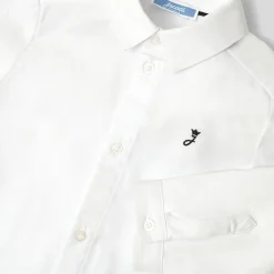 Chemise bébé garçon en Oxford - blanc jacadi