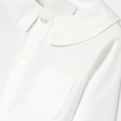 Chemise bébé garçon en Oxford - blanc jacadi