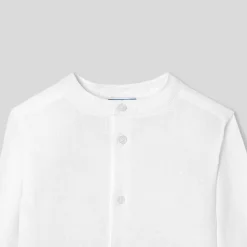 Chemise en lin enfant garçon - blanc jacadi