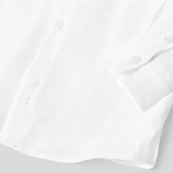 Chemise en lin enfant garçon - blanc jacadi
