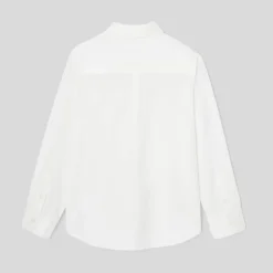 Chemise enfant en Oxford - blanc jacadi