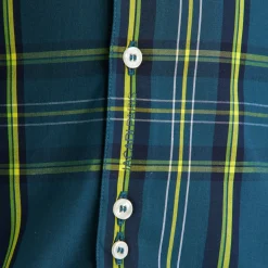 Chemise enfant garçon à carreaux - marine/multicolore