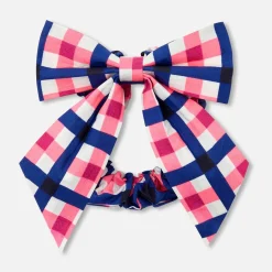 Chouchou enfant fille en vichy - multicolore