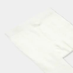 Collants bébé fille nœud tissu Liberty - blanc/bleu