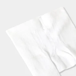 Collants bébé fille nœud tissu Liberty - blanc/multicolore