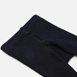 Collants côtelés bébé fille - marine jacadi