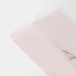 Collants unis enfant fille - rose pale jacadi