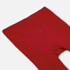 Collants unis enfant fille - pourpre