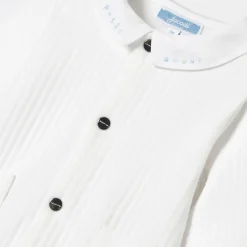 Combinaison bébé en jersey quilté - blanc jacadi