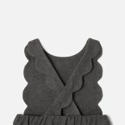 Combinaison bébé fille - gris anthracite jacadi