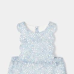 Combinaison bébé fille en tissu Liberty - multicolore