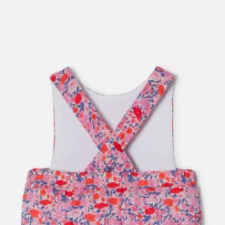 Combinaison bébé fille en Tissu Liberty - rose/multicolore