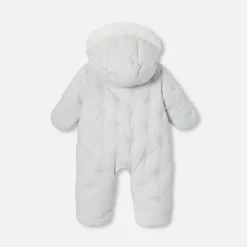 Combinaison pilote bébé - gris givre
