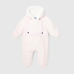 Combinaison pilote bébé fille - rose pale jacadi