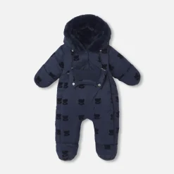 Combi-pilote en nylon bébé fille - marine jacadi