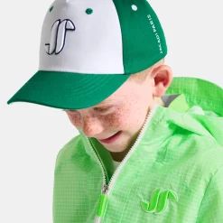 Coupe-vent enfant - blanc/vert