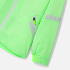 Coupe-vent enfant - blanc/vert